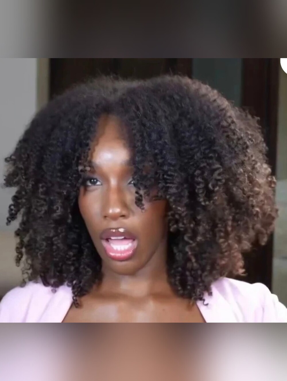 Ombre Colored Curly Lace Front Wig 18" Rafarada